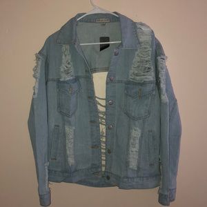 Medium Casual Denim Jacket from Forever 21